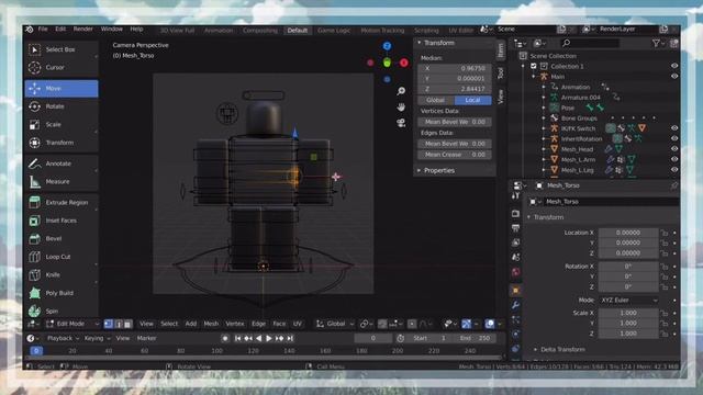 ✄ • how to get the ROBLOX girl torso on your GFX rig // blender x roblox смотреть онлайн