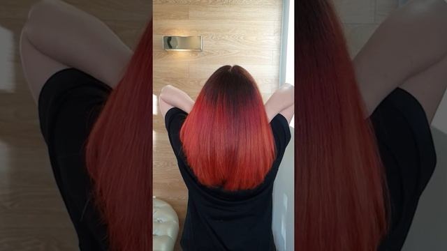 Окрашивание в медно красных оттенках смотреть онлайн
