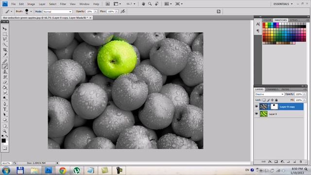 Photoshop CS4 Color Splash Effect Tutorial смотреть онлайн