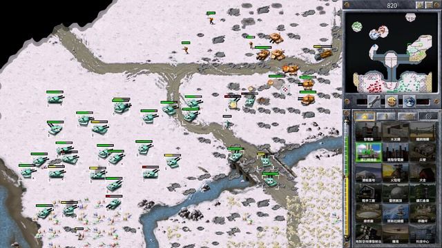 Red Alert Remastered-Mujalli Mod-Random+Hard AI VS 6 Hard AI "Snow Fortress (fafboy edit 2v6)" смотреть онлайн