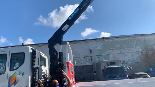 Манипулятор DAEWOO NOVUS со стрелой SOOSAN 515 смотреть онлайн