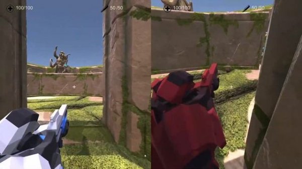 Rapid Guns: FPS test keyboard VS controller