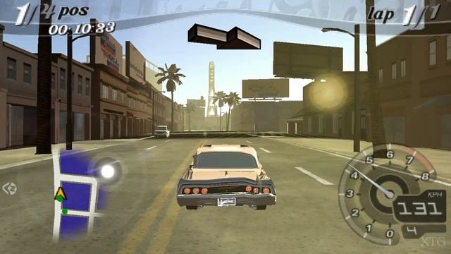 L.A. Rush PSP Gameplay HD (PPSSPP)