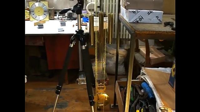 Franz Hermle 451 053H Напольные гиревые часы Часть 2 Испытание на стенде смотреть онлайн