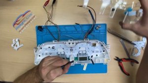 Пересвет приборной панели 2114, инструкция.