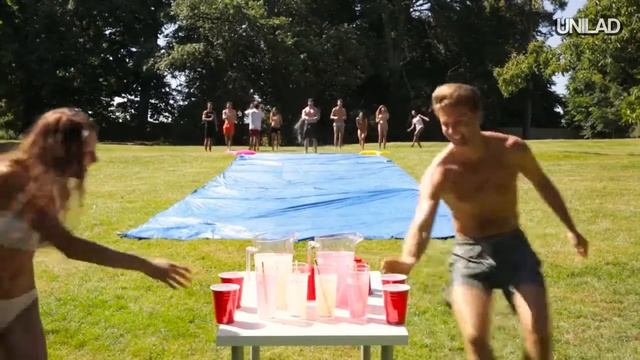 Slip'n Slide Drinking Game смотреть онлайн