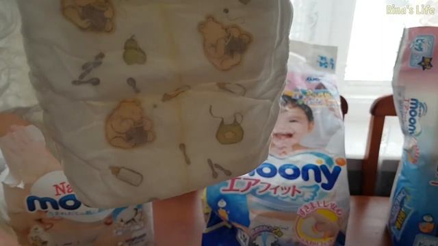 Moony NATURAL Vs Moony : сравнение и тест японских подгузников