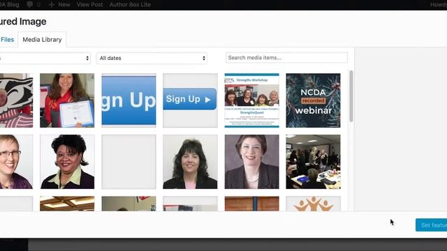 How to SET A FEATURED IMAGE in a blog post on your Wordpress website смотреть онлайн