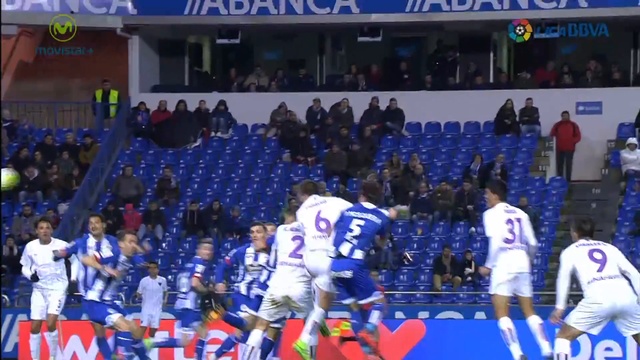 Deportivo de la Coruña 3-3 Málaga CF (Liga BBVA 2015/2016) смотреть онлайн