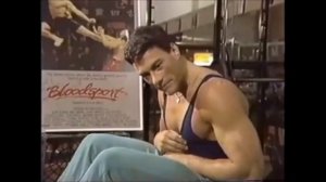 Тренировка Жан-Клод Ван дамм (с русской озвуч.)