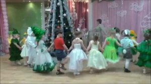 ??? ХОРОВОД "На носок, на носок каблучками топнем..." ??? СРЕДНЯЯ ГРУППА