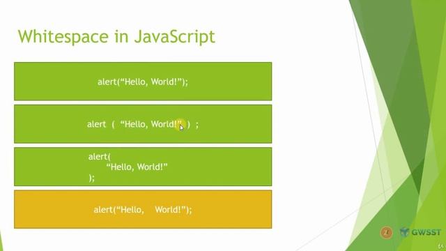 4 JavaScript Statements смотреть онлайн