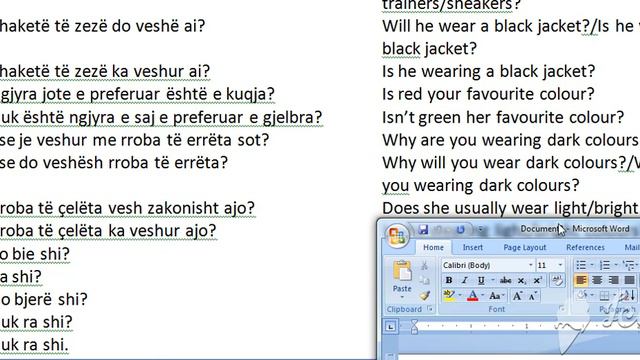 Niveli 1 Present Continuous Perseritje 3 (Bejini SUBSCRIBE per te pare te gjitha videot) смотреть онлайн