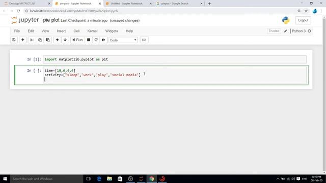 how to draw pie plot using matplotlib in hindi смотреть онлайн