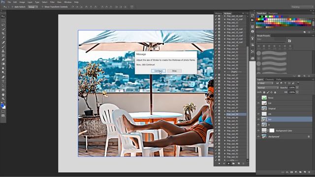 52 Comic Pop out Photoshop action tutorial смотреть онлайн