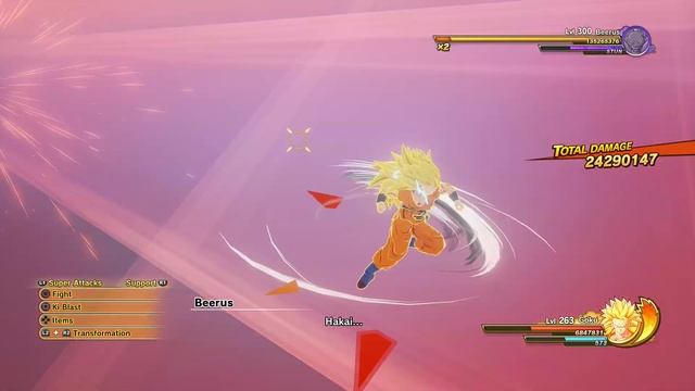 Beerus (The HARDEST BOSS) In Dragon Ball Z: Kakarot DLC смотреть онлайн