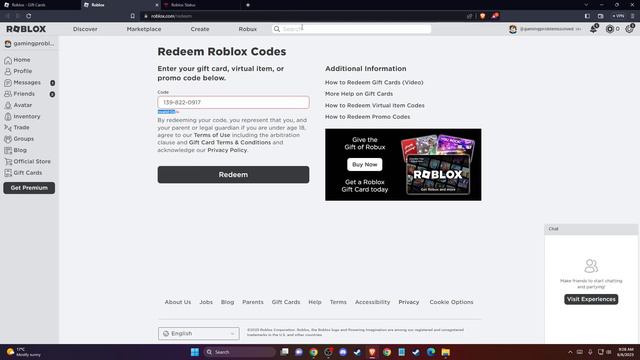 How To Fix Invalid Code on Roblox Redeem Gift Card смотреть онлайн