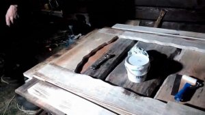 Дверь своими руками из не обрезной доски