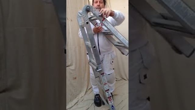 WERNER TELESCOPIC COMBINATION LADDER смотреть онлайн