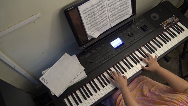 Etude Concert No 3 Godard played on Yamaha DGX-660 смотреть онлайн