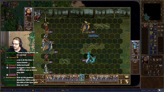 These units delete anything they touch! | Heroes 3 HotA Multiplayer смотреть онлайн