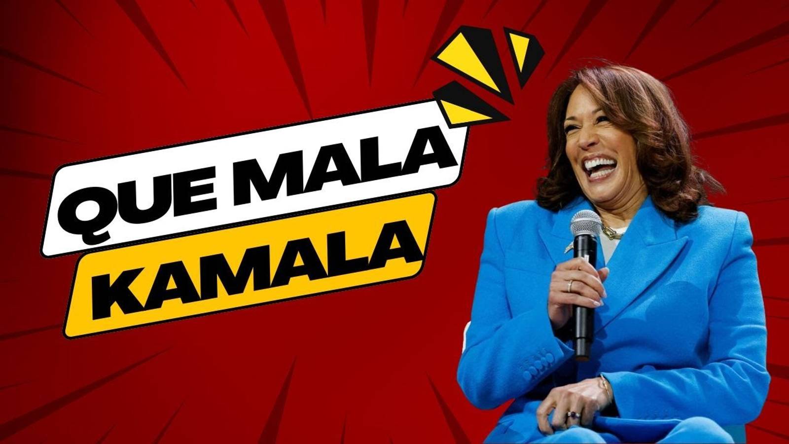 Как ты плоха, Камала Харрис - Que Mala, Kamala - песня прикол микс в стиле Сальса Латино (Salsa mix) смотреть онлайн