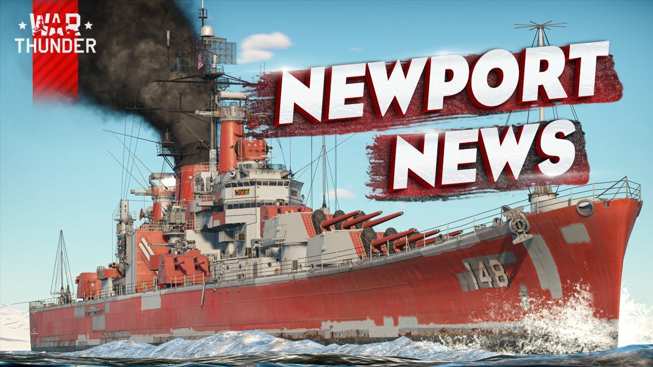 ПРОДАТЬ НЕЛЬЗЯ ОСТАВИТЬ Newport News в War Thunder!
