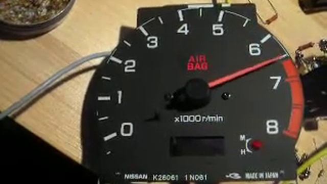 Almera N15 tachometer after repair смотреть онлайн