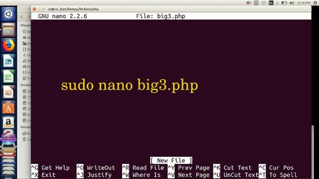 First PHP Program in Ubuntu смотреть онлайн