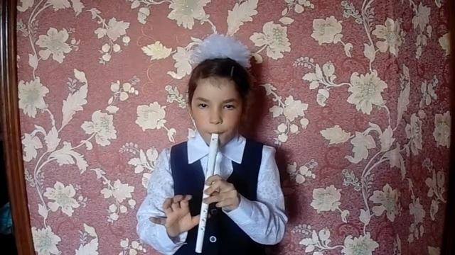 "Вальс"Е.Тиличеевой в исполнении ученицы 3 класса смотреть онлайн