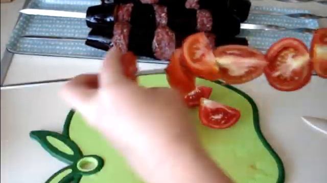 Баклажан КЕБАБ по-Турецки в духовке, Шаурма-Кебаб 2в1 /Patlican kebab смотреть онлайн