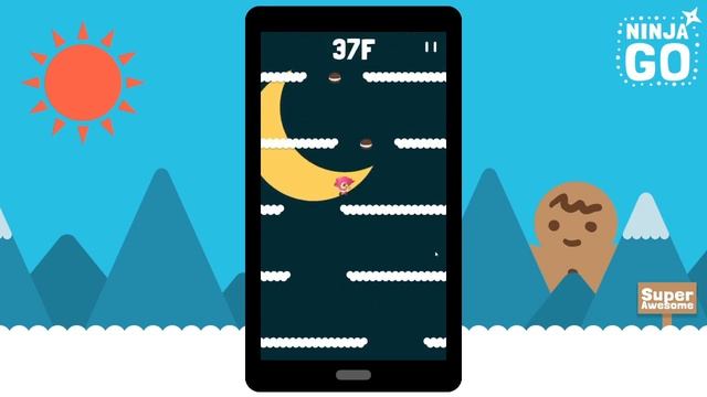 Ninja GO : Infinite Jump - Android FREE game смотреть онлайн