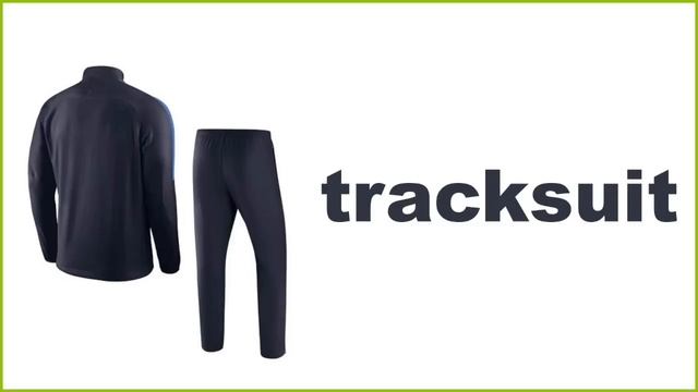 English Vocabulary - 100 CLOTHING ITEMS