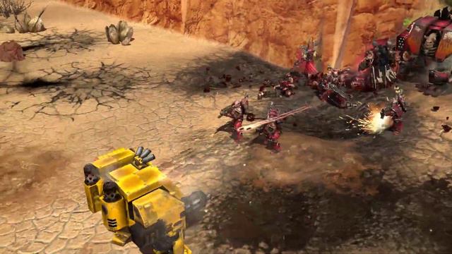 NEW ETERNAL MOD 2023: Imperial Fists & Dark Angels vs Chaos! - WH40k: Dawn of War 2: Retribution смотреть онлайн