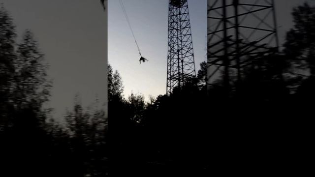 50 метров! RopeJumping. 8-й прыжок. 1 камера смотреть онлайн