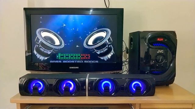JVC XS-XN3300 - Sound & Bass Demo смотреть онлайн