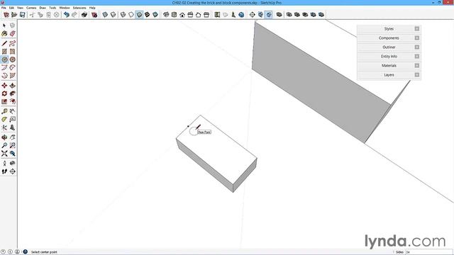How to Create the brick and block components | Sketchup Tutorial смотреть онлайн