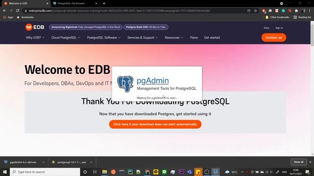 Belajar PostgreSQL 1 - Instalasi PostgreSQL & PGAdmin4 смотреть онлайн