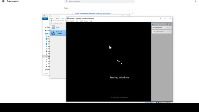 Download & Install VM-Virtual Box 7.0.8 in Windows 10 PC and install Windows 7 in Virtual System смотреть онлайн