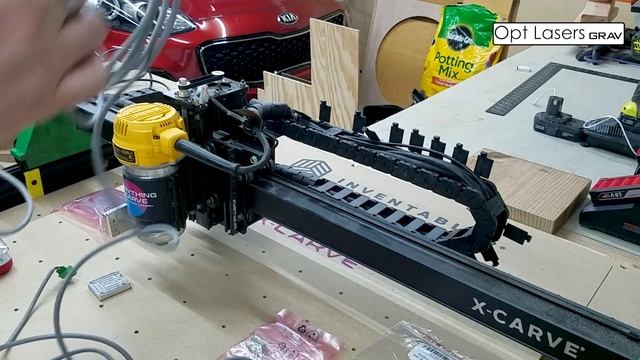 Laser install on X-Carve - Opt Lasers смотреть онлайн