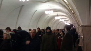 Часы-пик на транспорте - метро "Таганская" (кольцевая)