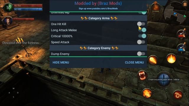 Arcane Quest Legends Offline RPG Ver.1.3.0 Mod Menu [Braz Mods] смотреть онлайн