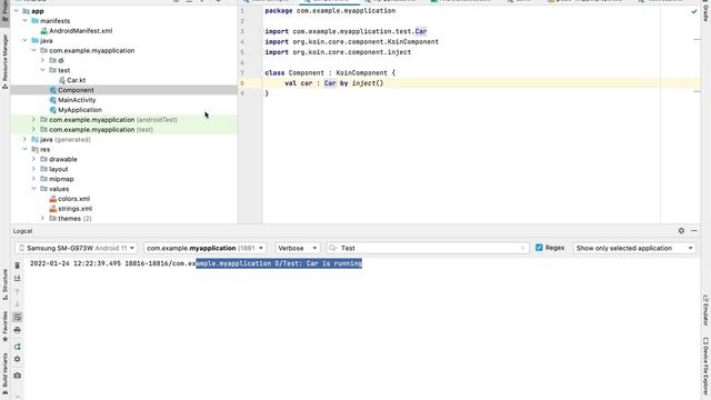 Parameters Injection using Koin in Kotlin смотреть онлайн