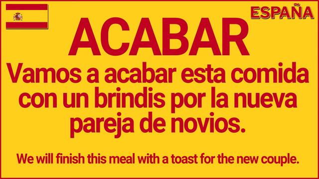 The Verb To Finish in Spanish смотреть онлайн