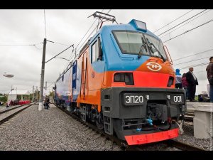 Парад локомотивов в Щербинке ЭКСПО 1520/Parade van locomotieven in Shcherbinka EXPO 1520