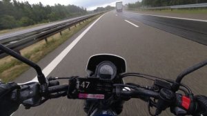 Honda CL500 (2023), Top Speed (GPS), Autobahn