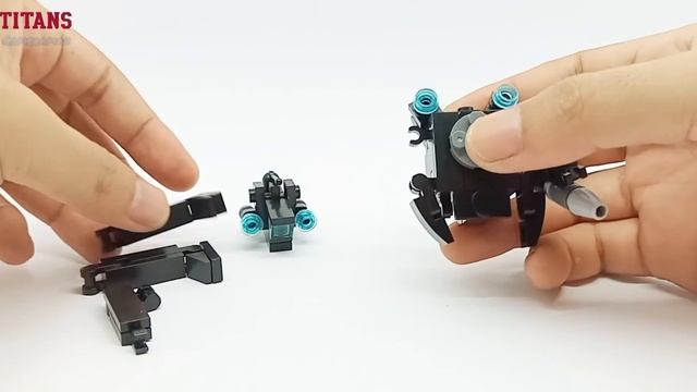 Assembling Titan Cameraman the medium version of the brick in the skibidi toilet (fast build) смотреть онлайн