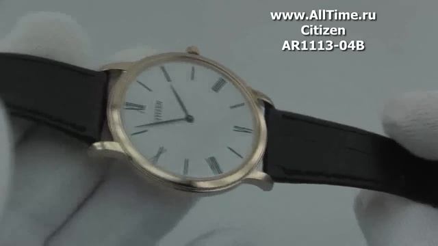 Мужские японские наручные часы Citizen AR1113-04B смотреть онлайн