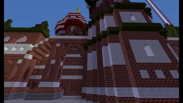 Собор Василия Блаженного в Minecraft смотреть онлайн