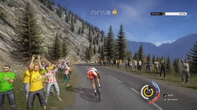 Downhill Madeleine gold medal Le Tour De France 2015 PS4 смотреть онлайн